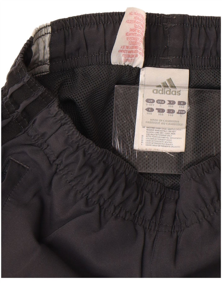 Adidas Boys Bermuda Sport Shorts 9-10 Years  Grey Colourblock Polyester