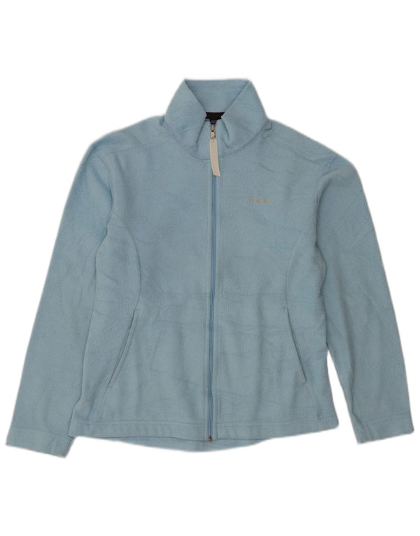 Patagonia Womens Synchilla Fleece Jacket UK 10 Small Blue Polyester
