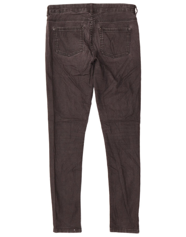 Oasis Womens Skinny Jeans UK 12 Medium W32 L32 Grey Cotton