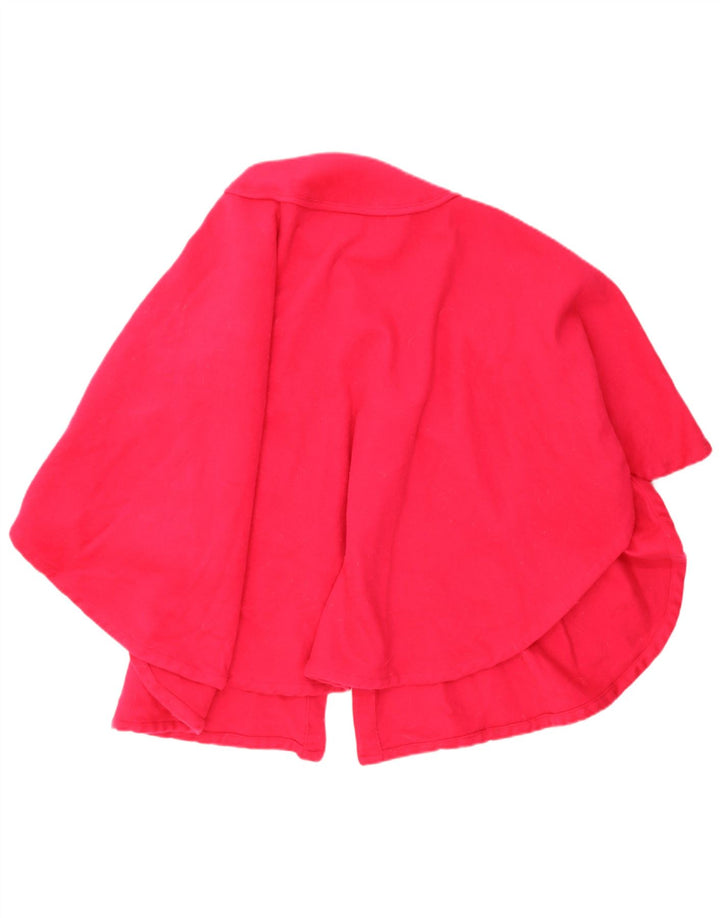 Vintage Womens Poncho Coat One Size Pink