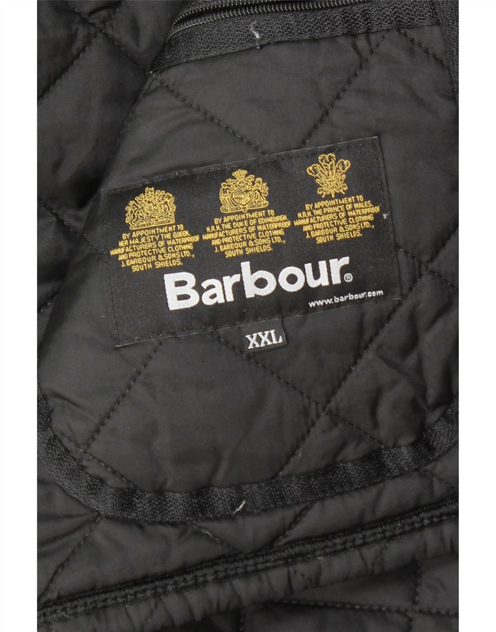 BARBOUR Womens Quilted Jacket UK 20 2XL Black Polyamide