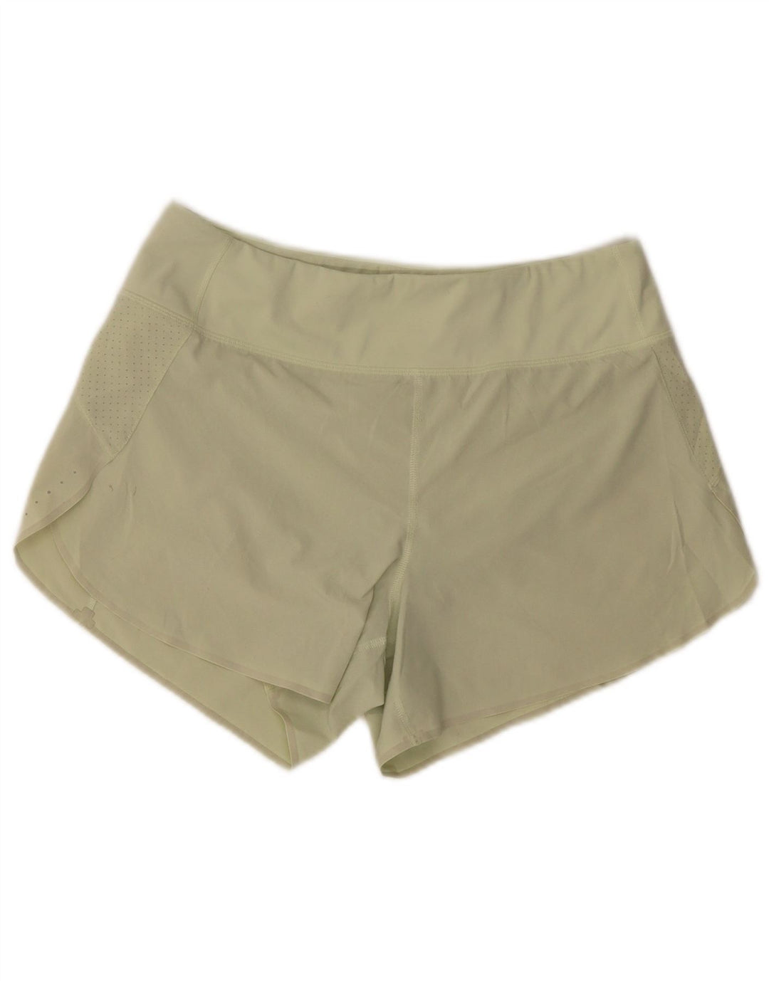 Athleta Womens Sport Shorts UK 14 Medium  Green Polyester