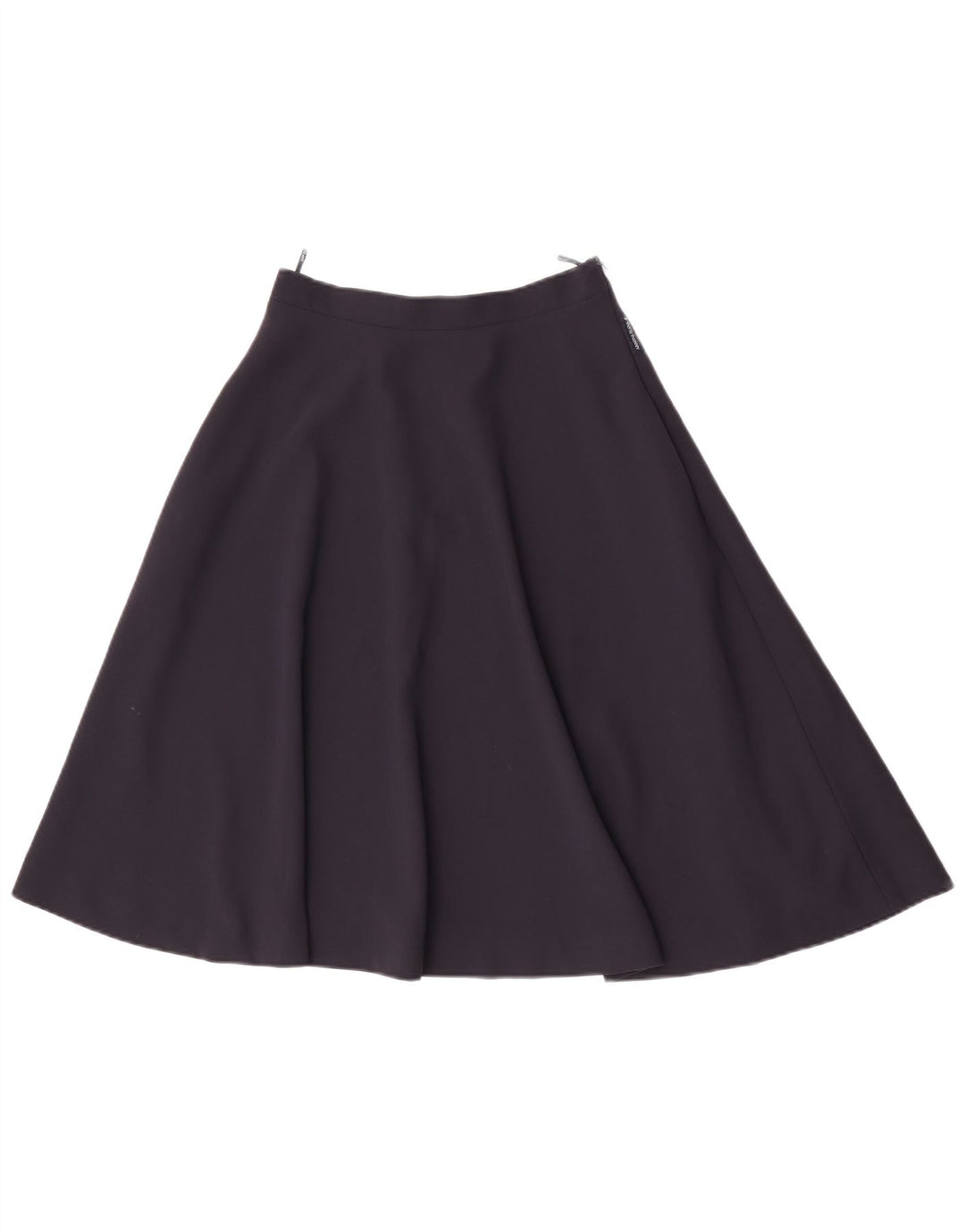 Armani Womens A-Line Skirt IT 40 Small W26  Navy Blue Polyester