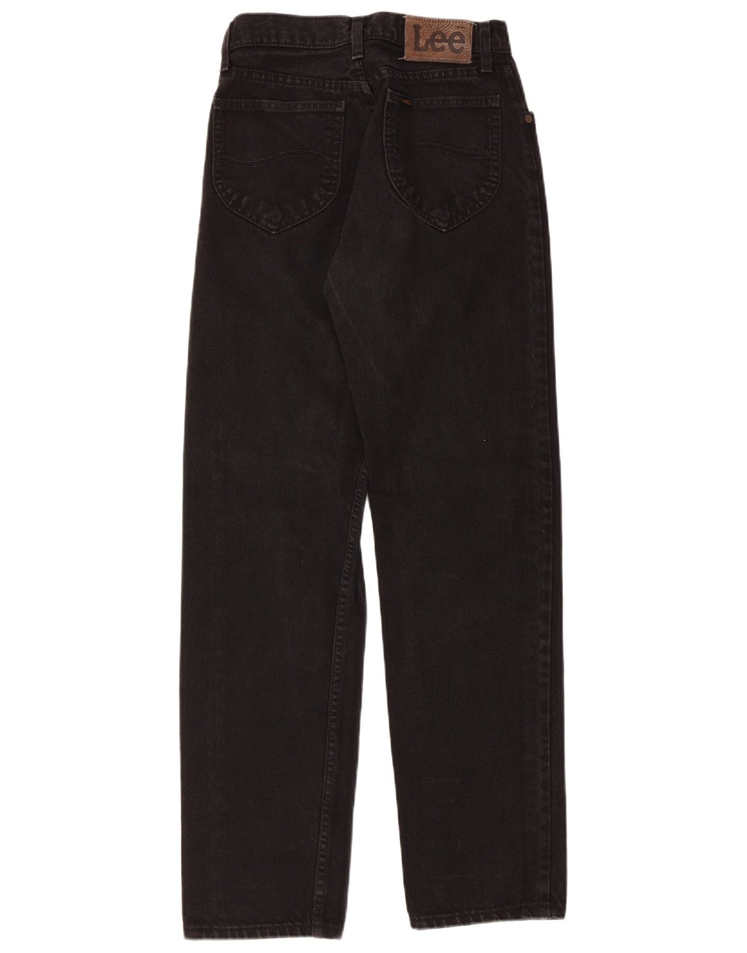 LEE Womens Straight Jeans W36  L30 Black Cotton