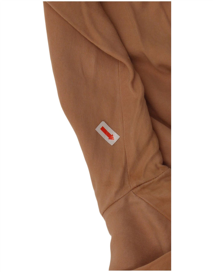 Zara Womens Joggers Cropped Trousers Medium W28 L25 Pink Colourblock