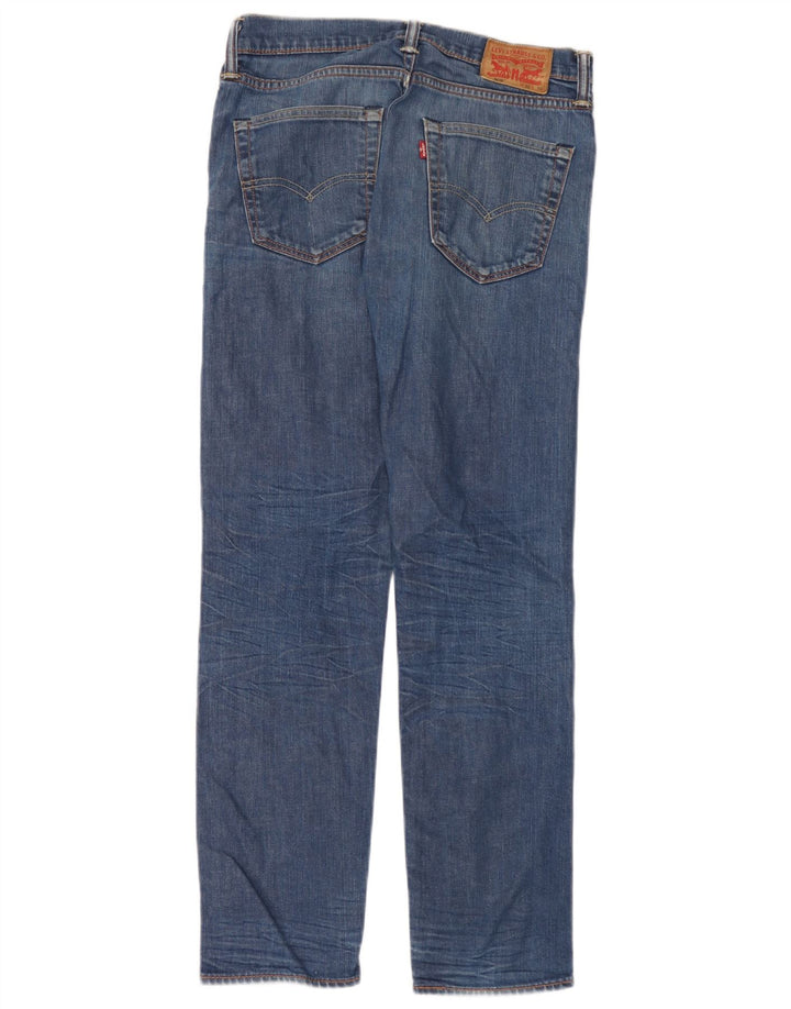 Levi's Mens 508 Straight Jeans W30 L30 Blue Cotton