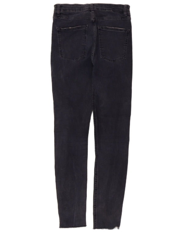 Zara Womens Skinny Jeans EU 38 Small W28 L27 Navy Blue Cotton
