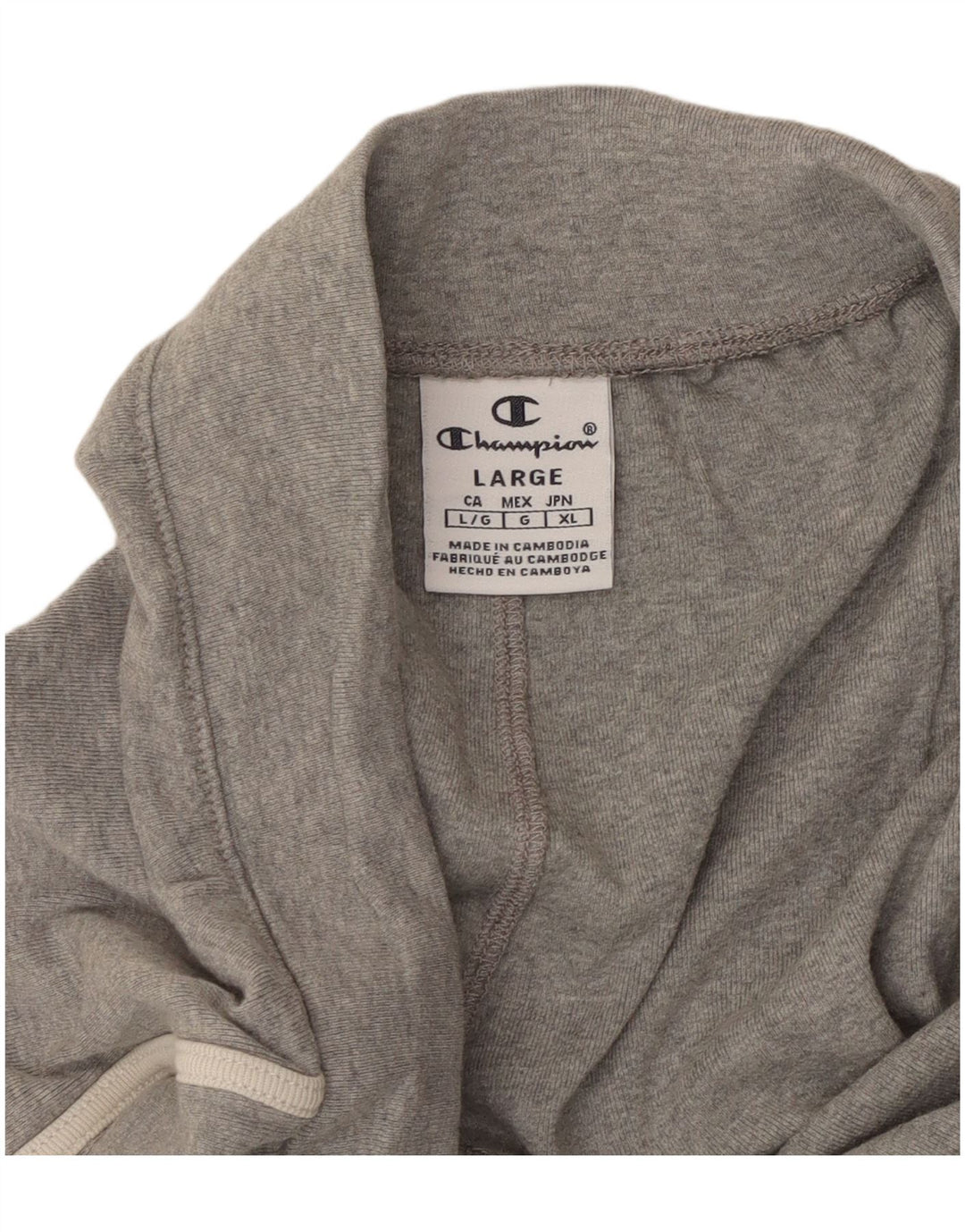 CHAMPION Womens Sport Shorts UK 14 Large Grey