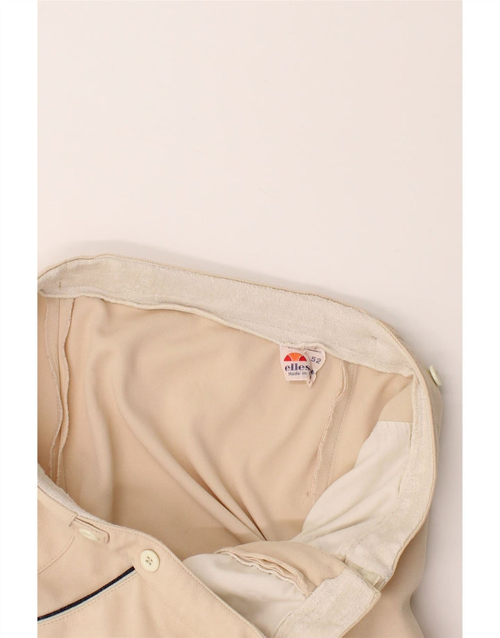 ELLESSE Womens Chino Shorts IT 52 2XL W36  Beige Vintage Ellesse and Second-Hand Ellesse from Messina Hembry 