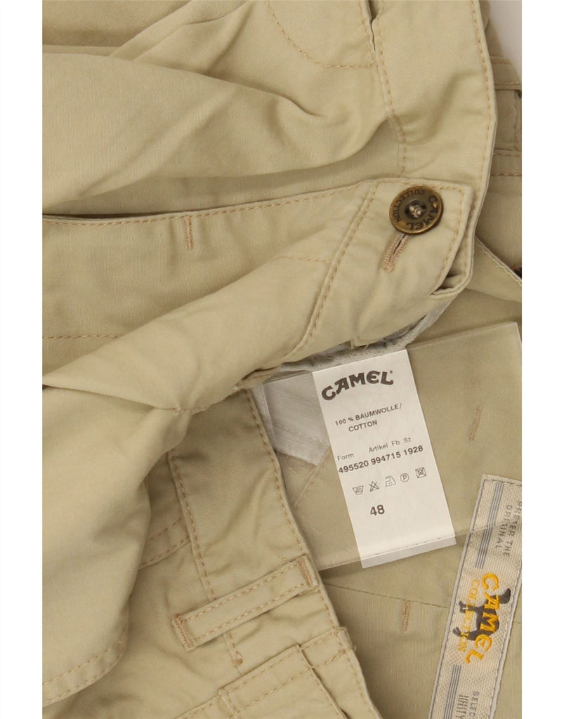 CAMEL Mens Chino Shorts IT 48 Medium W32  Beige Cotton Vintage Camel and Second-Hand Camel from Messina Hembry 
