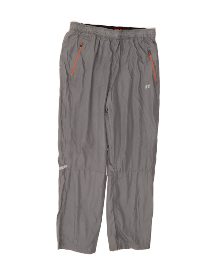 RUSSELL ATHLETIC Mens Tracksuit Trousers UK 32/34 Medium  Grey Polyester Vintage Russell Athletic and Second-Hand Russell Athletic from Messina Hembry 