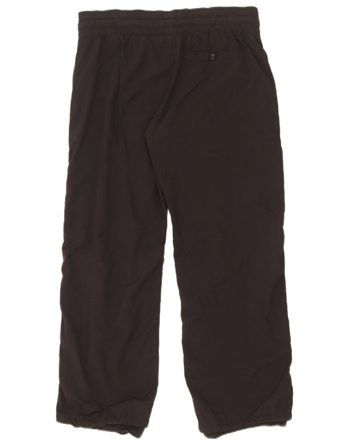 Nike Womens Tracksuit Trousers US 8/10 Medium Black Colourblock Polyester