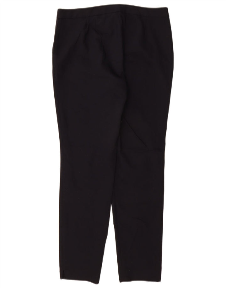 CALVIN KLEIN Womens Slim Chino Trousers US 6 Medium W28 L28 Navy Blue