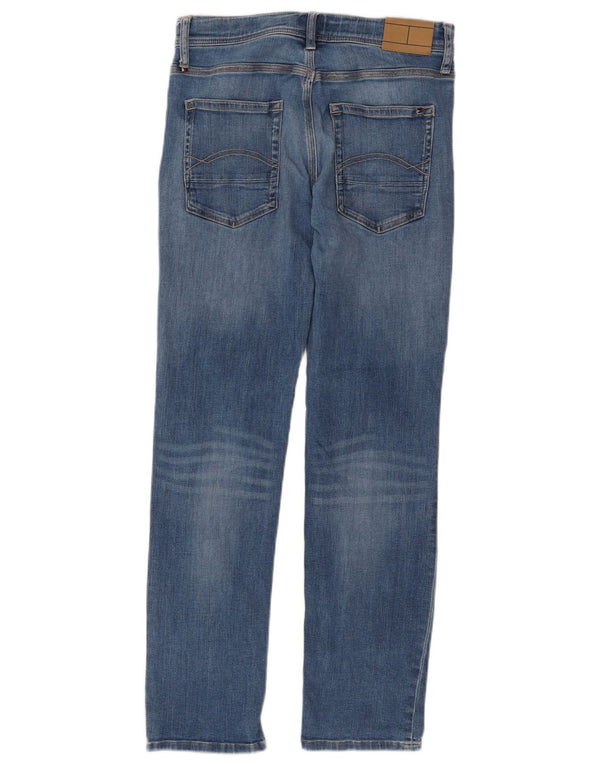 Tommy Hilfiger Boys Slim Jeans 13-14 Years W28 L29 Blue Cotton