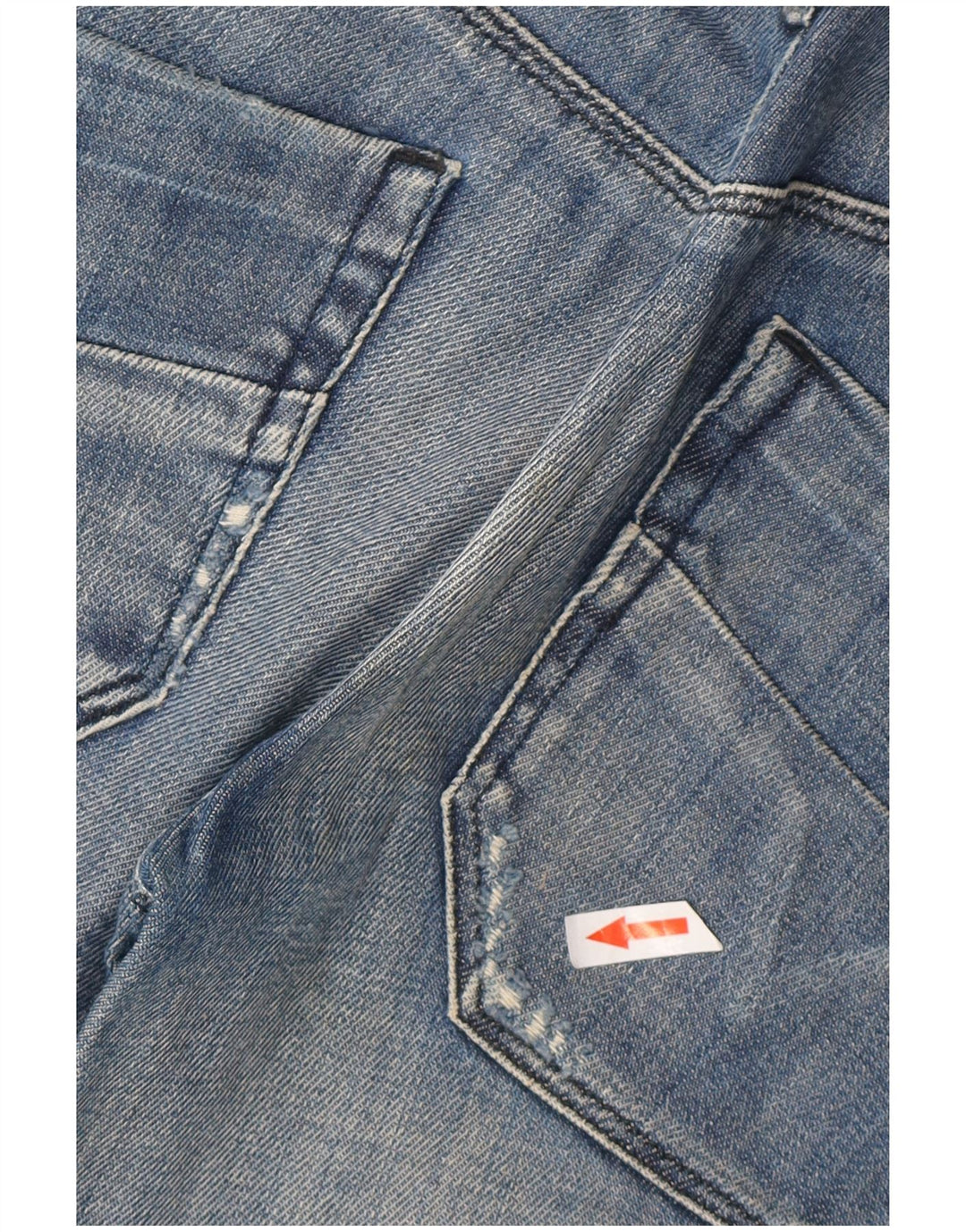 DIESEL Womens Nevy Slim Jeans W30 L27 Blue Cotton