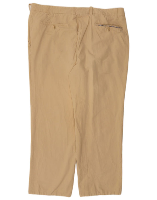 Paul & Shark Mens Yachting Pegged Chino Trousers W40 L28 Beige Cotton