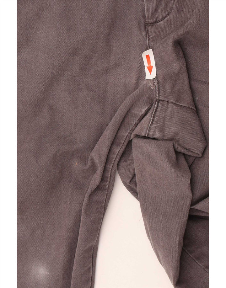 Ted Baker Mens Slim Chino Trousers W30 L30 Grey Cotton