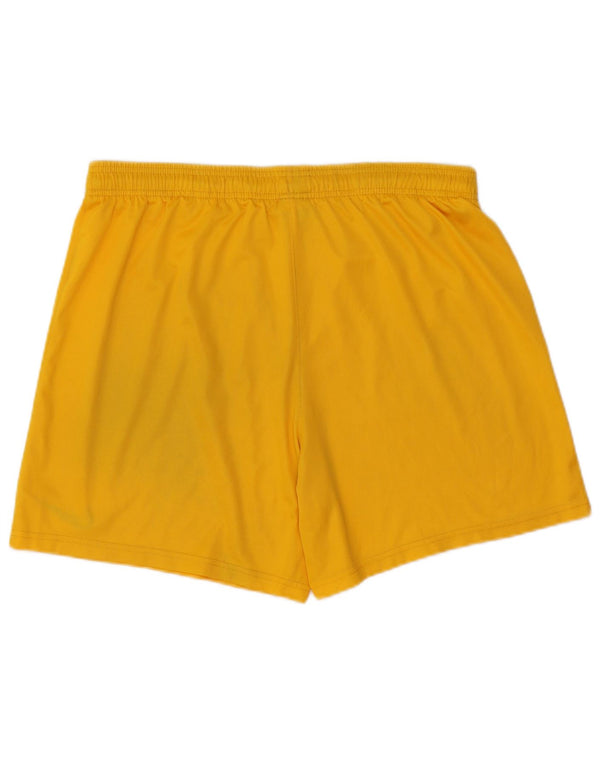 Nike Mens Dri Fit Sport Shorts Large Yellow Polyester
