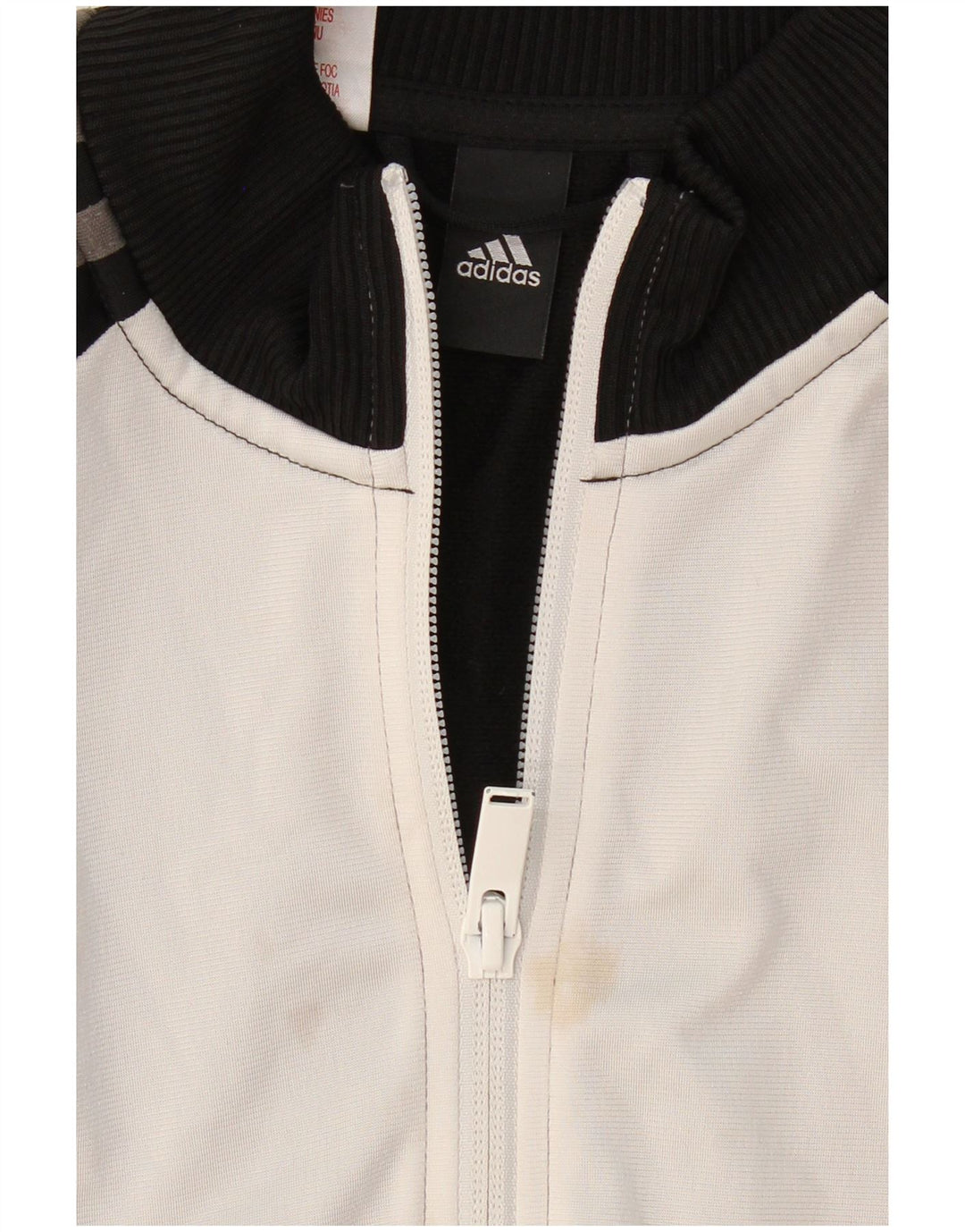 ADIDAS Boys Primegreen Tracksuit Top Jacket 13-14 Years Multicoloured