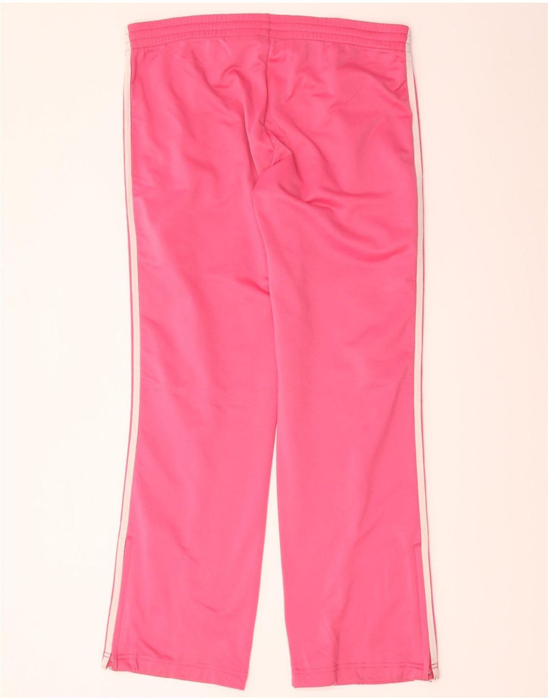 Adidas Womens Tracksuit Trousers EU 40 Medium Pink Polyester