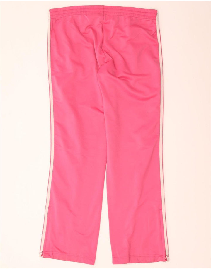 Adidas Womens Tracksuit Trousers EU 40 Medium Pink Polyester