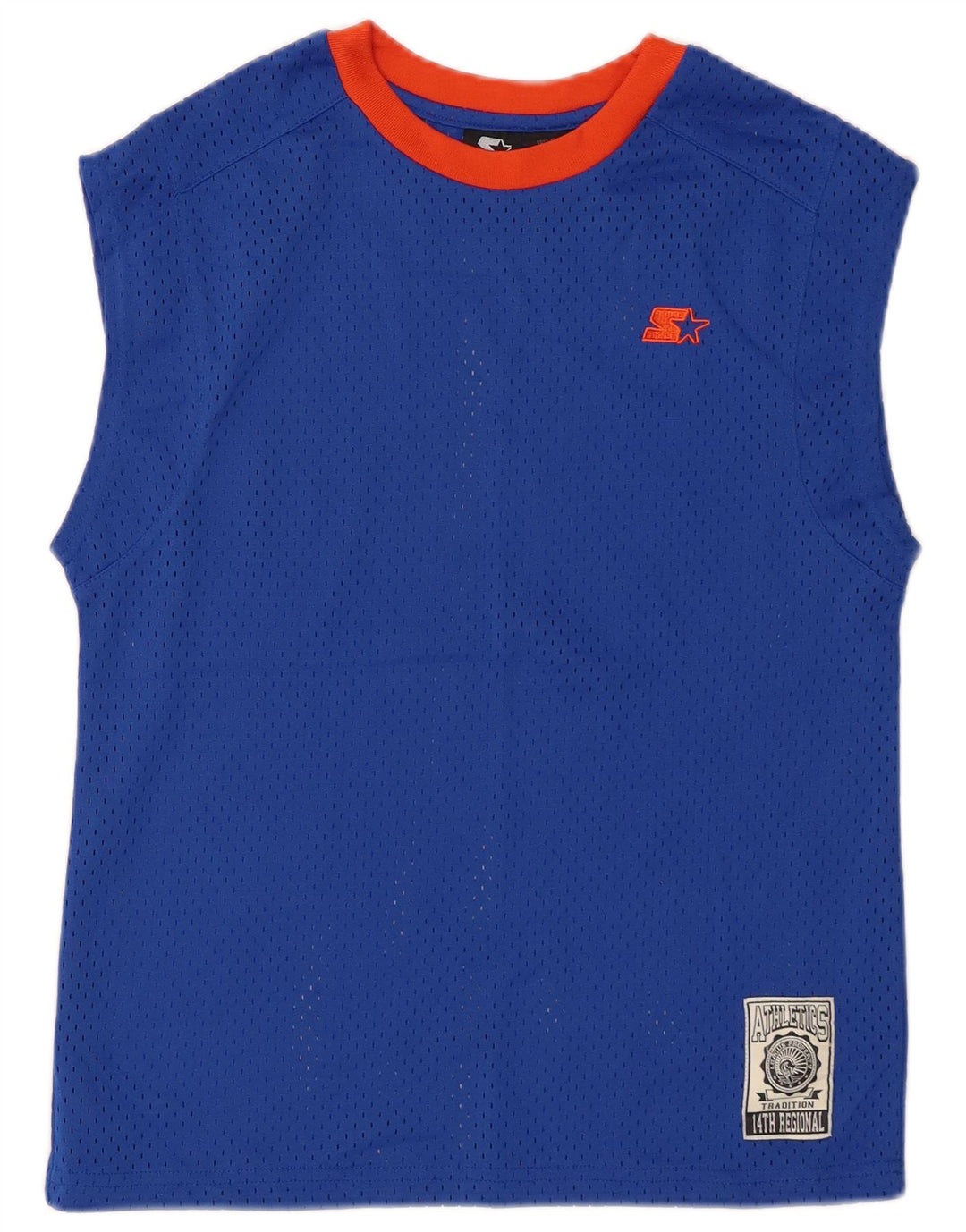 Starter Boys Vest Top 14-15 Years XL  Blue Polyester