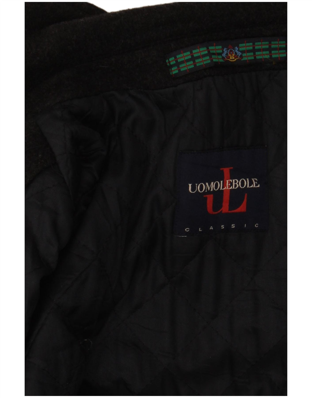 Uomo Lebole Mens Overcoat UK 34 XS Grey