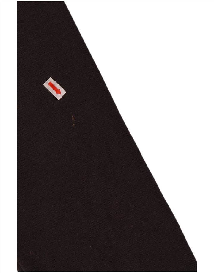 Quiksilver Mens Graphic Tracksuit Top Jacket Medium Grey Cotton Sports