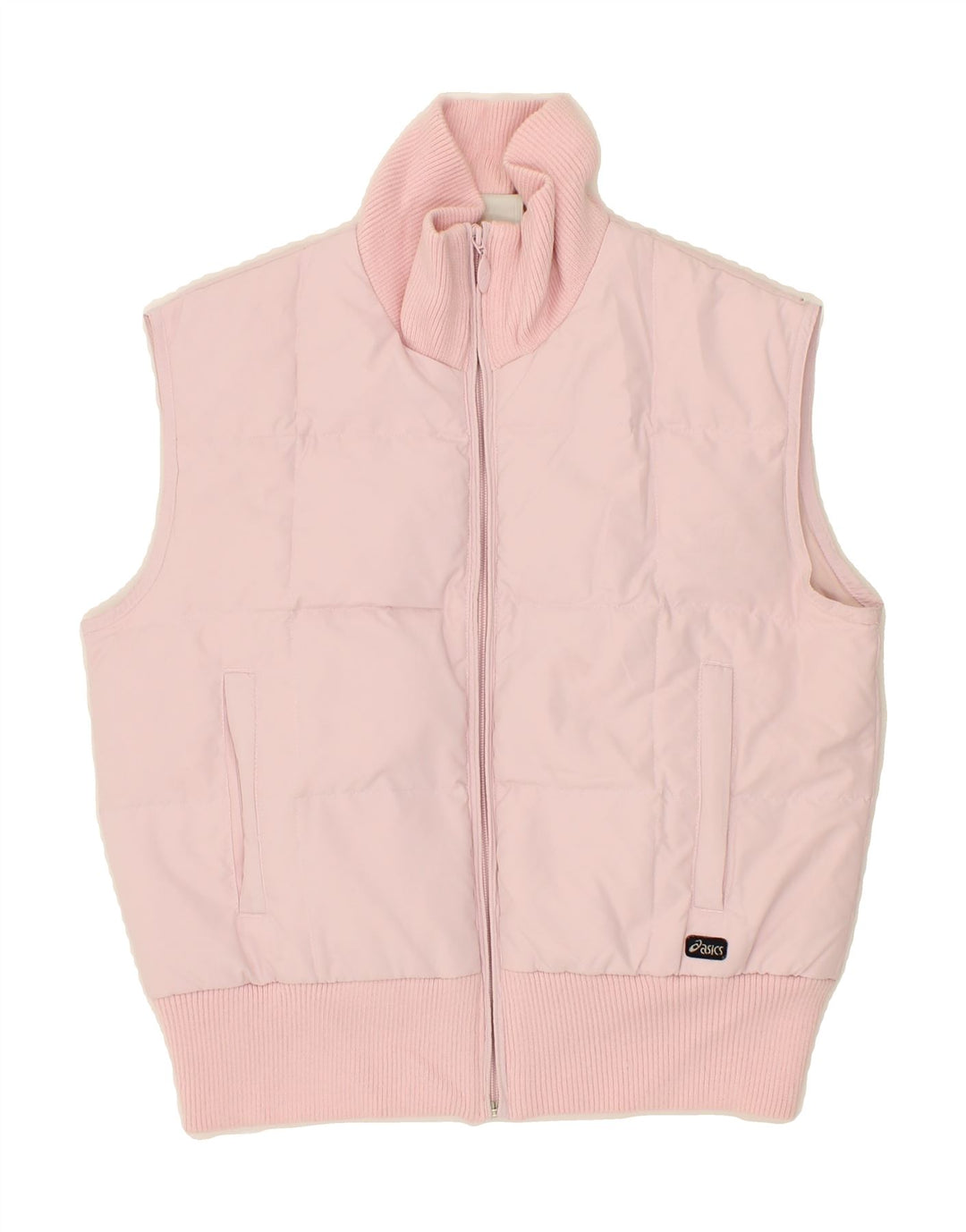 ASICS Womens Padded Gilet UK 16 Large Pink Polyester Vintage Asics and Second-Hand Asics from Messina Hembry 