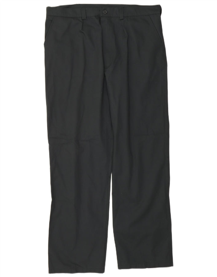 Dickies Mens Straight Chino Trousers W40 L30 Green Polyester