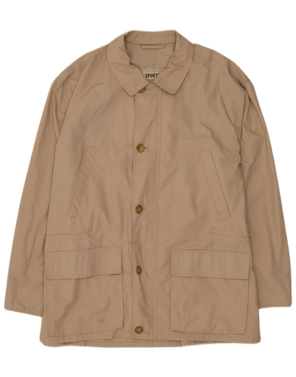 Sportman Mens Utility Jacket IT 56 3XL Beige