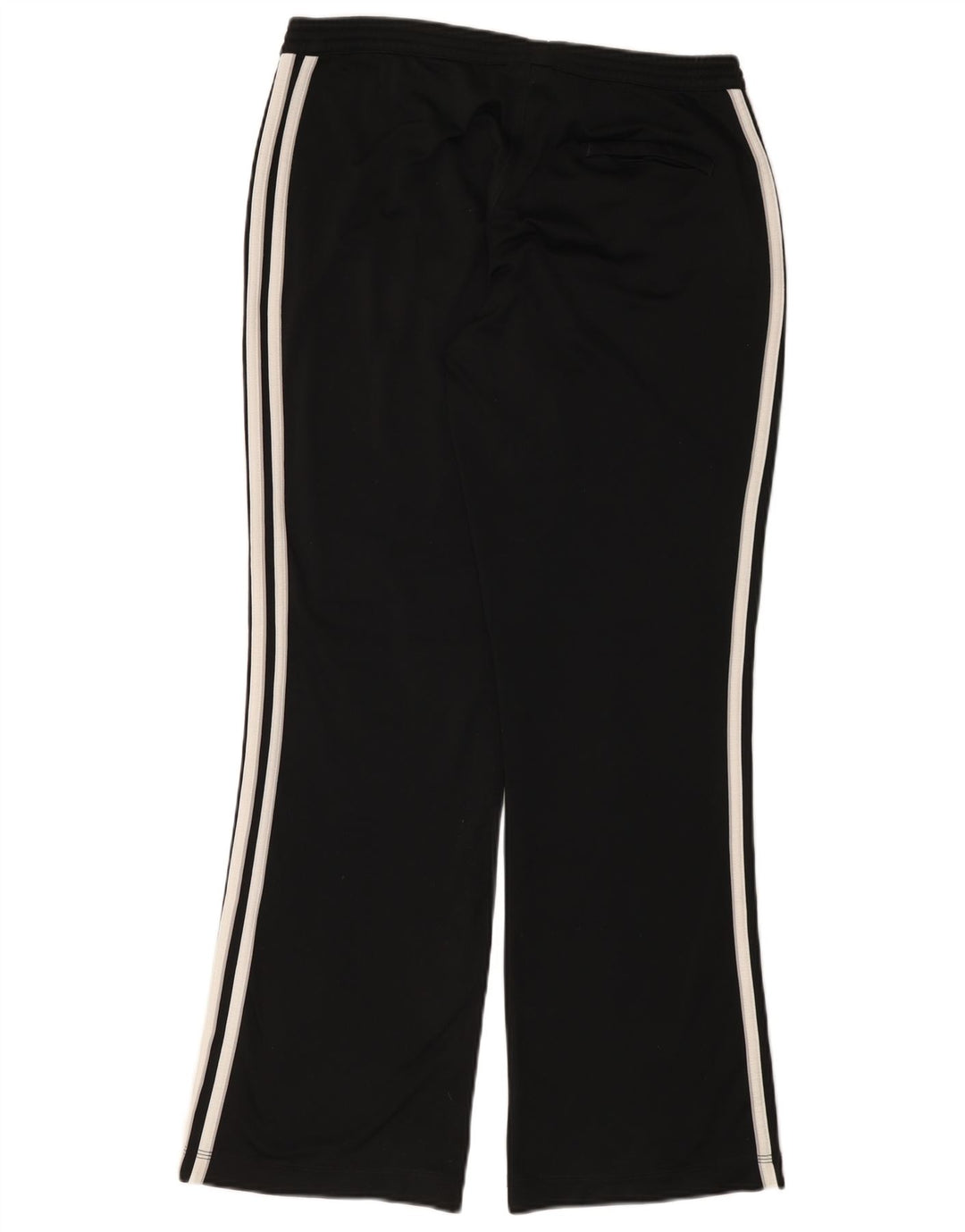 ADIDAS Womens Tracksuit Trousers UK 16 Large Black Polyester