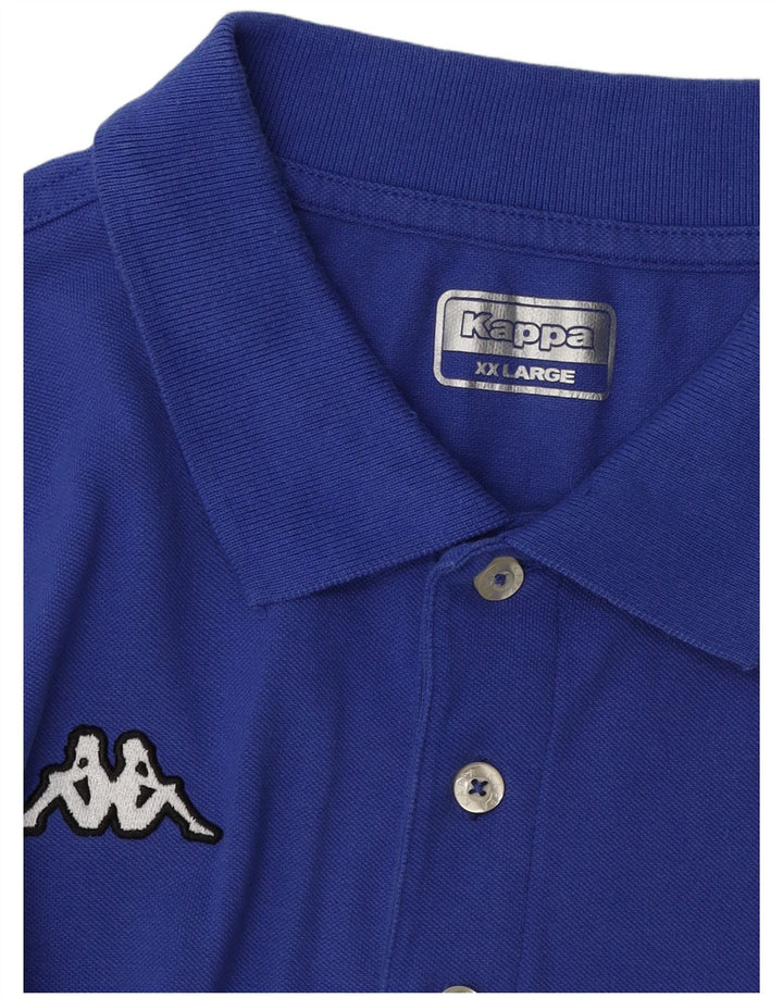 KAPPA Mens Polo Shirt 2XL Blue