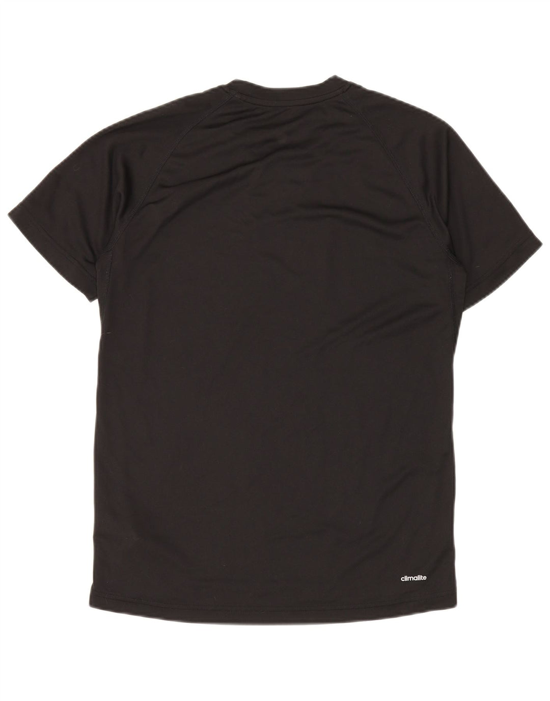Adidas Mens Climalite T-Shirt Top Medium Black Polyester