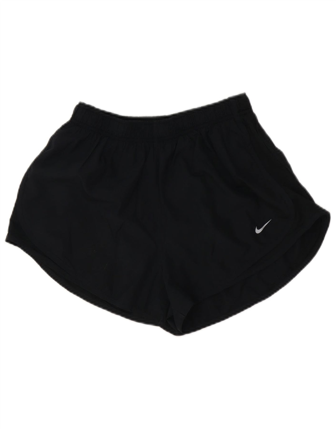 Nike Womens Dri Fit Sport Shorts UK 14 Large  Black Polyester