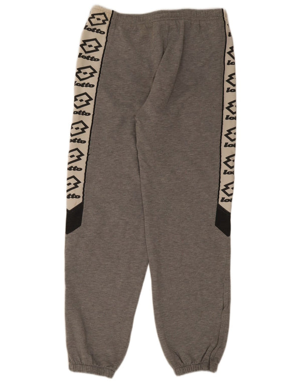 Lotto Mens Tracksuit Trousers Joggers UK 40/42 Large Grey Colourblock
