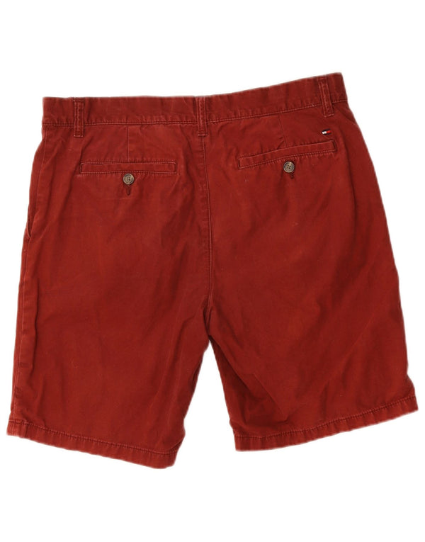 Tommy Hilfiger Mens Chino Shorts W33 Medium Brown Cotton