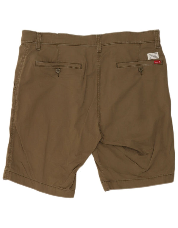 Levi's Mens Chino Shorts W36 Large Khaki Cotton