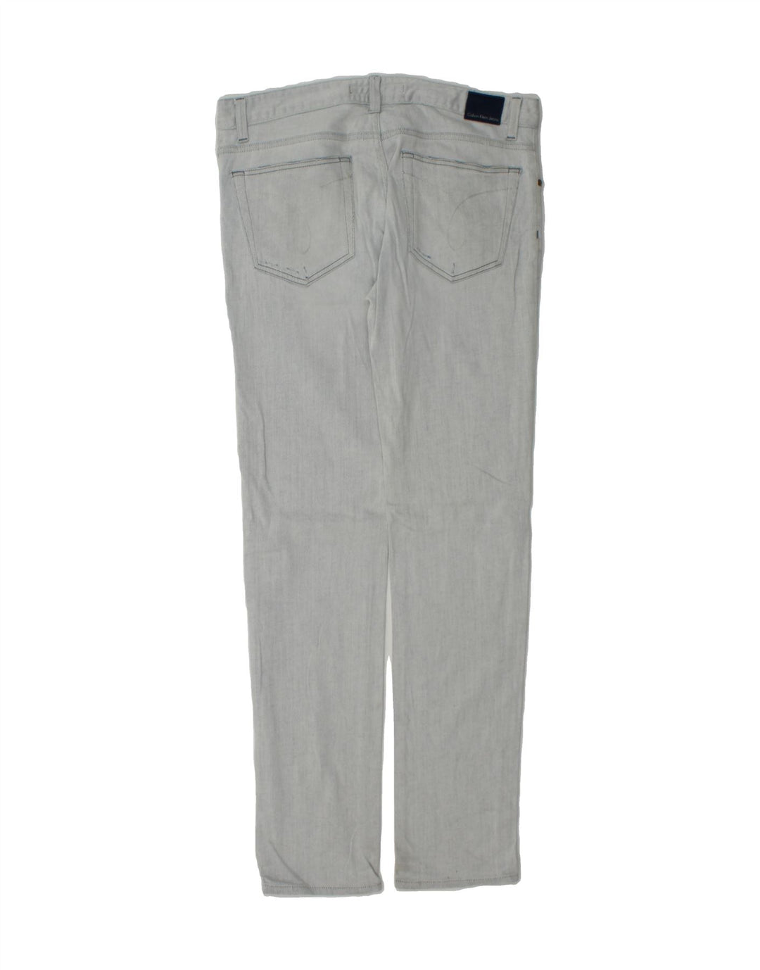 CALVIN KLEIN Mens Slim Jeans W32 L34 Blue Cotton Vintage Calvin Klein and Second-Hand Calvin Klein from Messina Hembry 