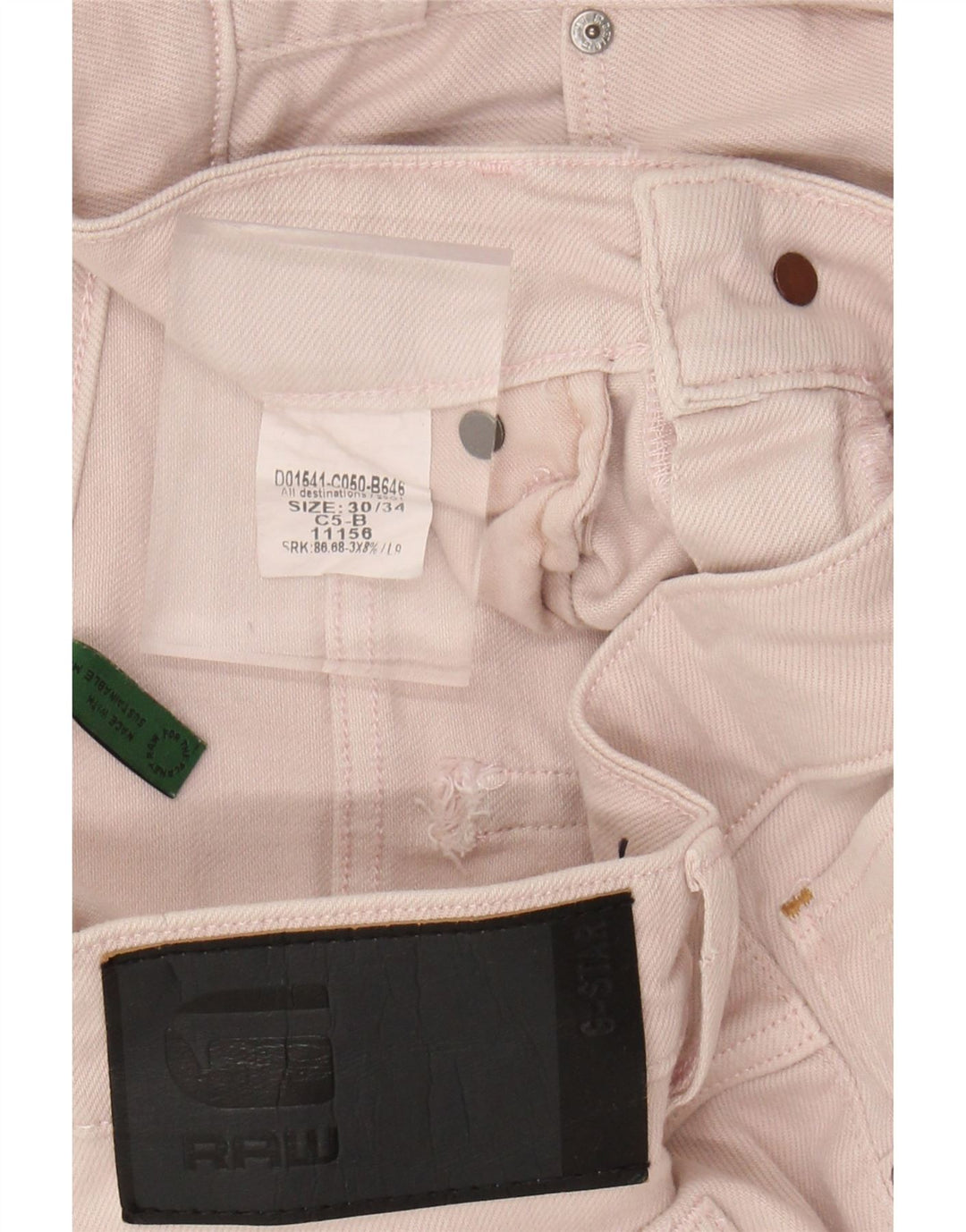 G-STAR Womens Flared Jeans W30 L34 Pink