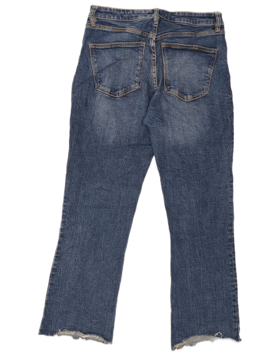 Zara Womens Straight Jeans EU 38 Small W30 L26 Blue