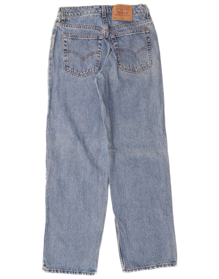 Levi's Womens 565 High Rise Wide Leg Jeans US 9 Medium W28 L31 Blue Classic