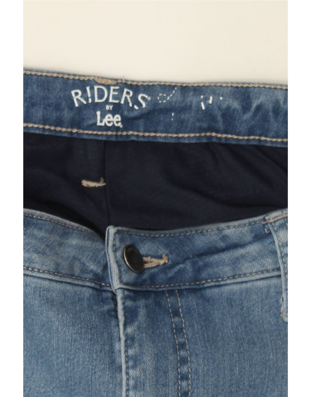 LEE Womens Riders Denim Skirt W38 XL Blue Vintage Lee and Second-Hand Lee from Messina Hembry 