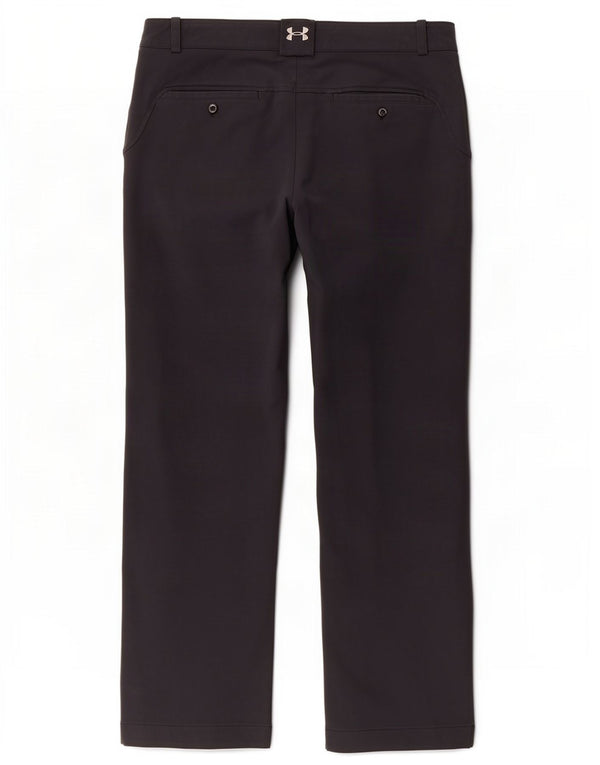 Under Armour Mens Bootcut Chino Trousers W36 L30 Black Nylon Sports