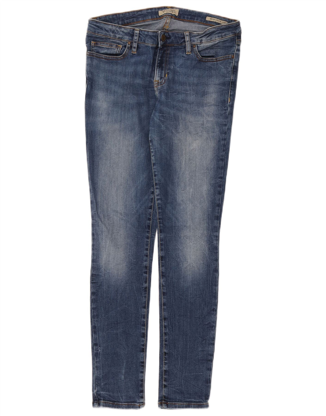 GUESS Womens Skinny Jeans W31 L30 Blue Cotton