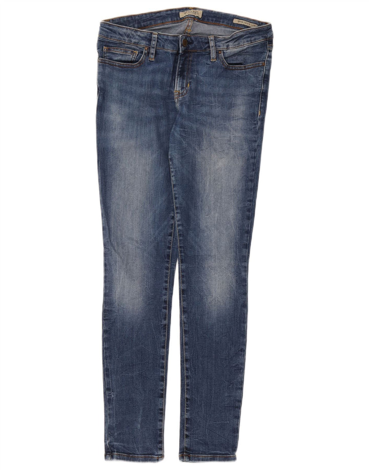 GUESS Womens Skinny Jeans W31 L30 Blue Cotton