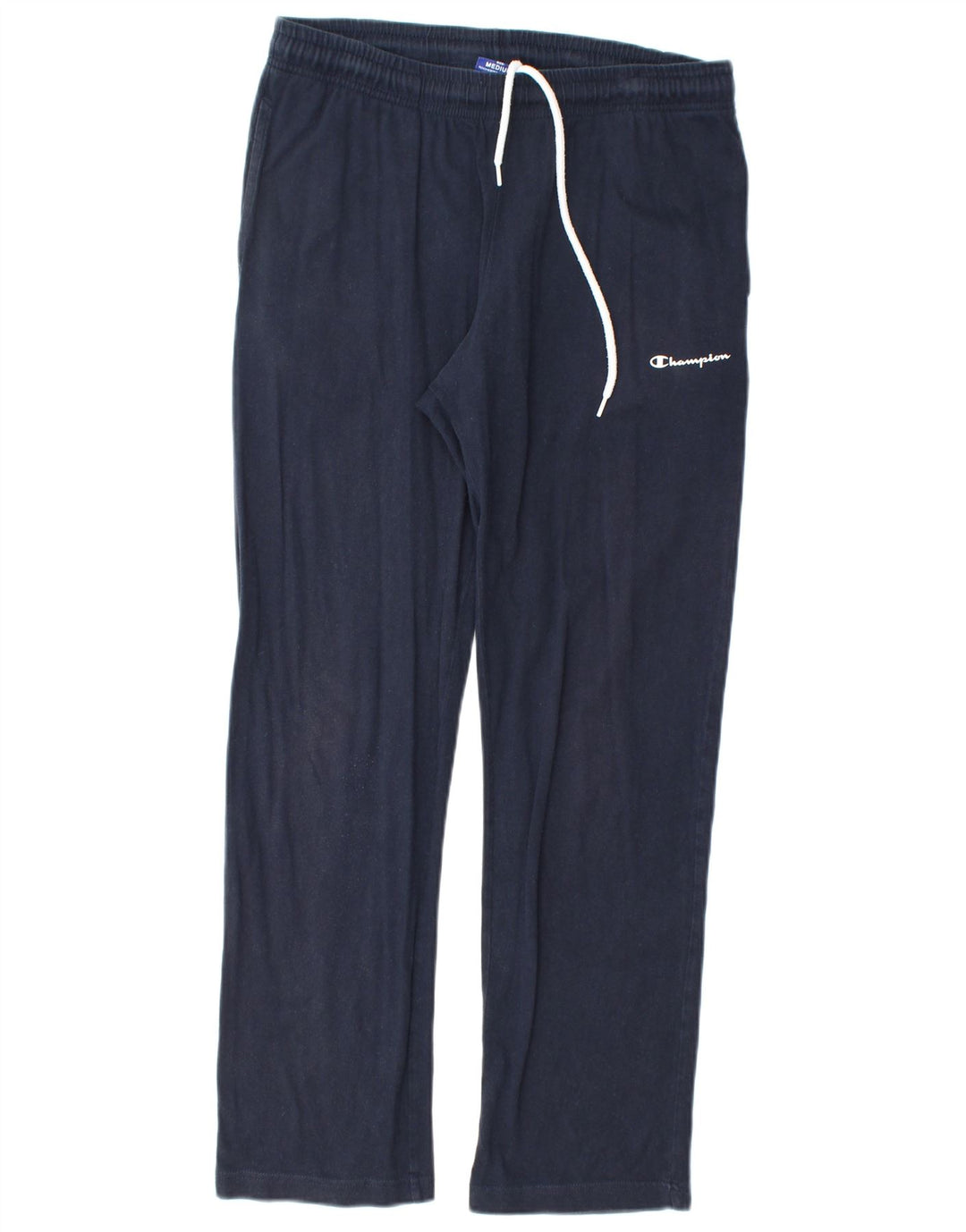 CHAMPION Mens Tracksuit Trousers Medium  Navy Blue Cotton