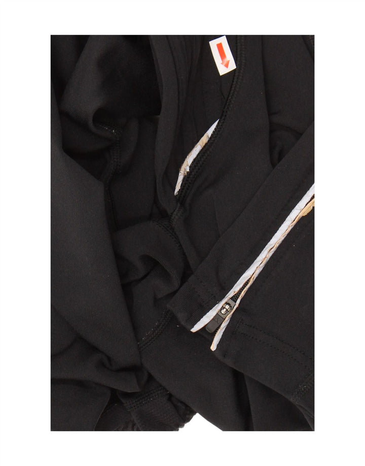 Adidas Womens Leggings UK 14 Large Black Nylon