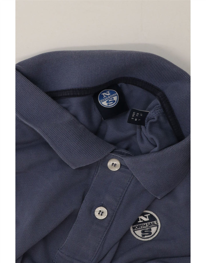 North Sails Mens Polo Shirt Small Blue