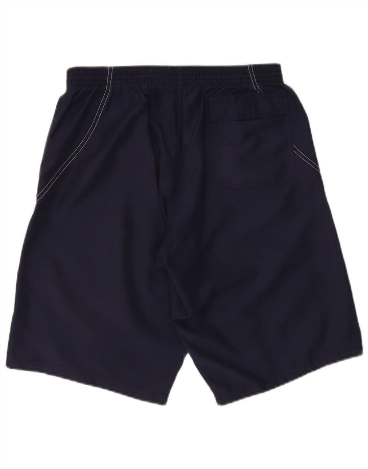 Errea Mens Sport Shorts Large Navy Blue Polyester Sports